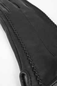 Vivisence 7209 Rękawiczki skórzane, black