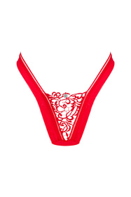 Obsessive Larisya thong Majtki stringi, czerwony