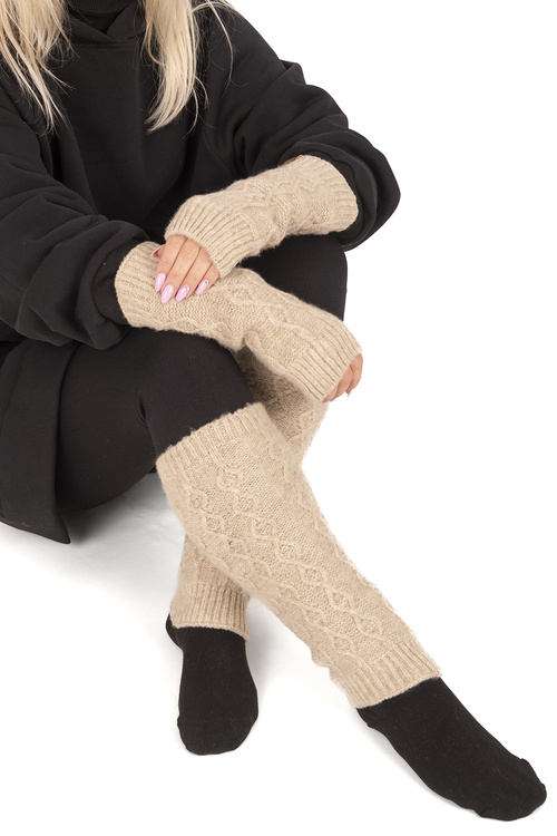 Vivisence 7300Kmpl Komplet ocieplacze, beżowy