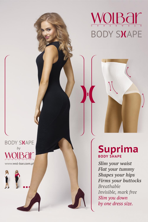 Wol-Bar Suprima Majtki figi modelujące, beż