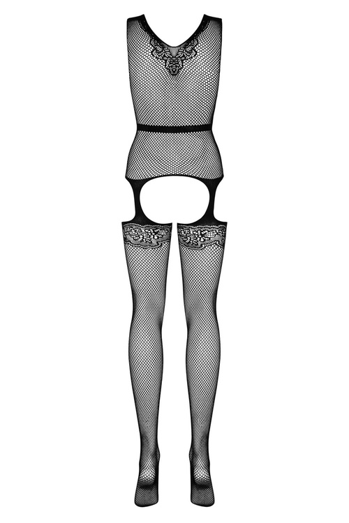 Obsessive Bodystocking F217 Body bodystocking, czarny