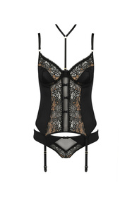 Casmir Divine corset Gorset sexy, black