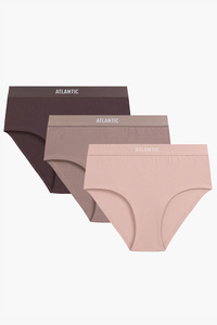 Atlantic 3CLP-009 3-pack Трусики трусики, рожевий