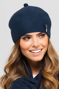 Kamea Murcja Nakrycie głowy beret, granat