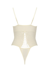 Avanua Bianca body Body sexy, ecru