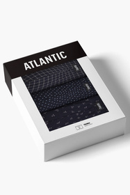 Atlantic 3MH-242 3-pack Трусики боксерки, темно-синій