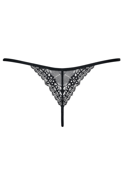 Obsessive Intensa thong Majtki stringi, czarny