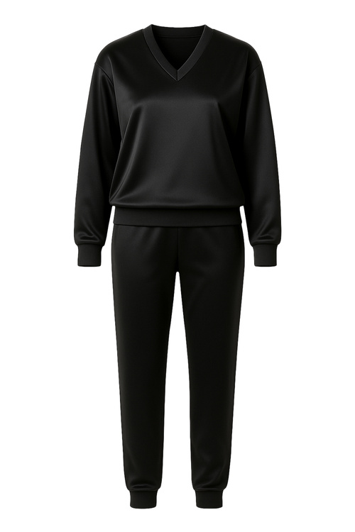 Vivisence 9202kmpl Komplet bluza+spodnie, czarny
