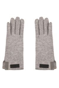 Vivisence 7214 Rękawiczki dzianinowe, grey