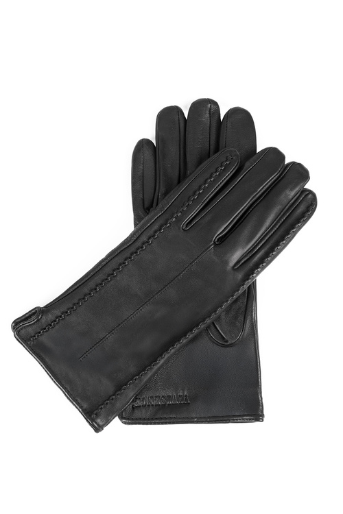 Vivisence 7209 Rękawiczki skórzane, black