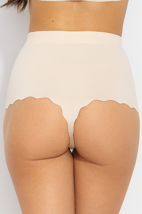 Mitex FEEL GOOD STRING Majtki wysokie stringi, beige