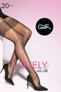 Gatta Lovely 08 20 DEN Wyrób pończoszniczy rajstopy, nero
