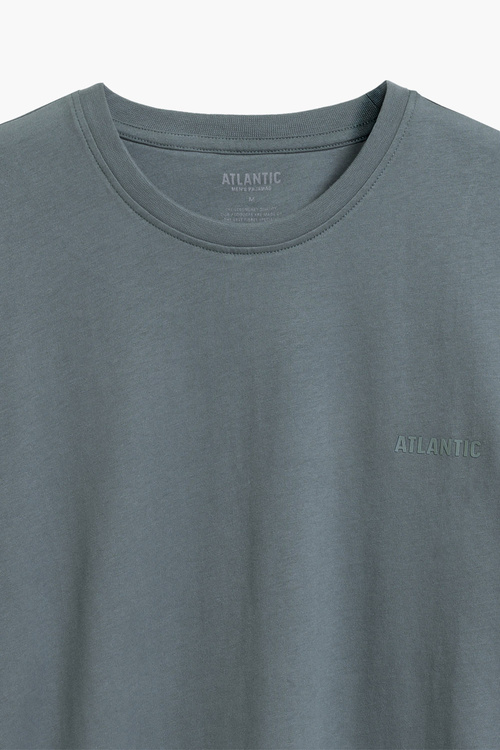 Atlantic NMP-372 Nocna piżama, szary/szary melanż