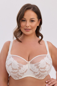 Gaia 1134M Keto Maxi Biustonosz półusztywniany, ecru-mokka