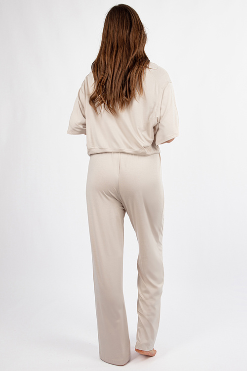 Dkaren DK-K-B20 Komplet bluza+spodnie, ecru