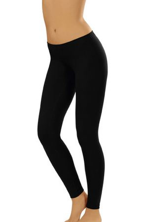 Italian Fashion Legginsy długie Legginsy klasyczne, czarny