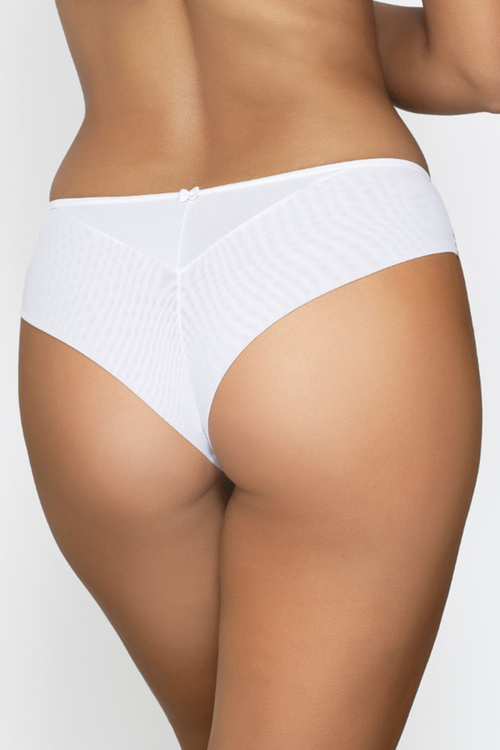 PariPari Fiori Majtki stringi, white-pink
