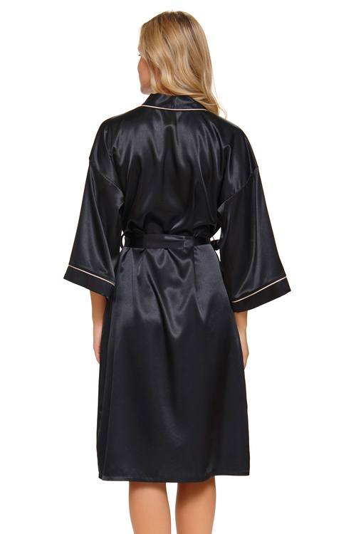 Doctor Nap SWW.5227 Nocna szlafrok, black