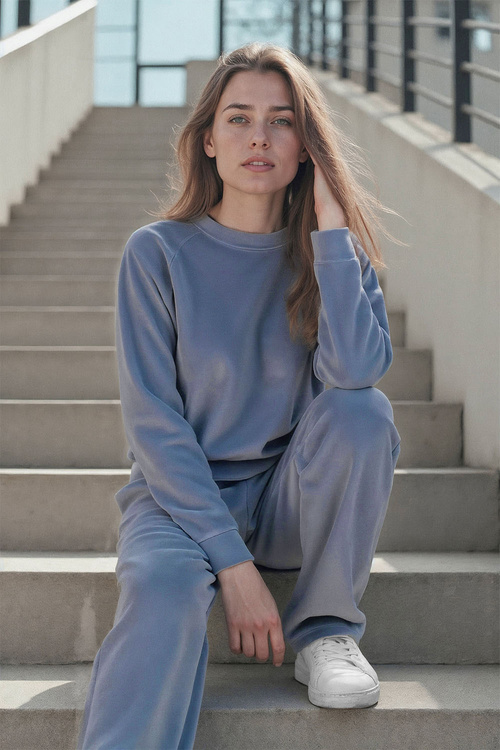 Vivisence 9105 Spodnie dres, błękitny