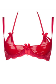 Axami V-6481 Rouge Biustonosz półbiustonosz, czerwony