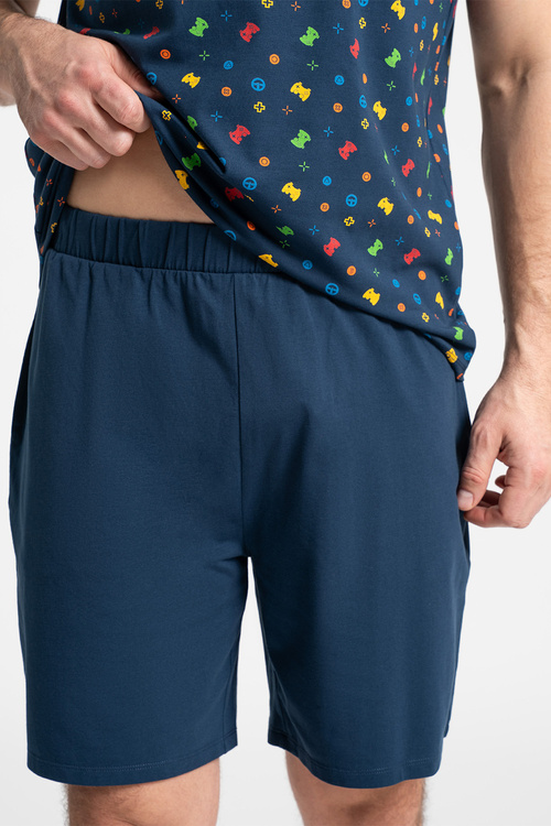 Moraj PDM3600-006 Nocna piżama, navy