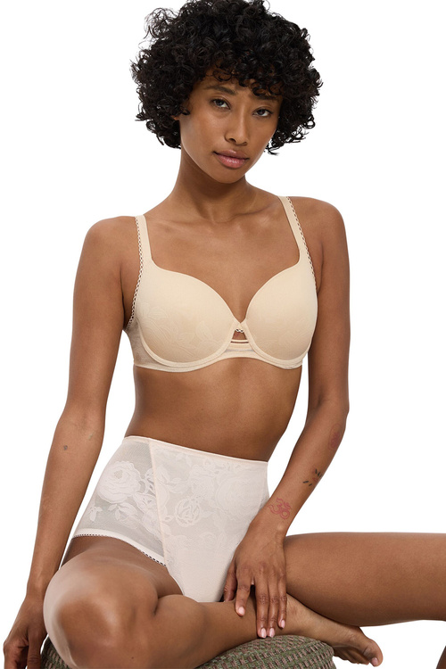 Triumph 10205990 Wild Rose Sensation WP Biustonosz usztywniany, 00NZ-nude beige