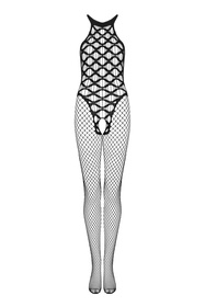 Obsessive G332 bodystocking Body bodystocking, czarny