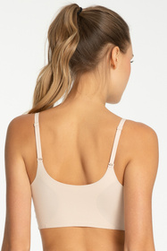 Julimex Simple Bra Top Biustonosz braletka, beżowy