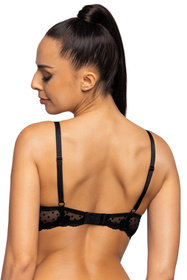 Mat 3750/11 Bessie Biustonosz push-up, czarny