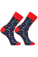 navy/red