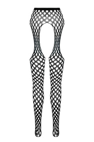 Passion ECO S003 Wyrób pończoszniczy pończochy z pasem, black