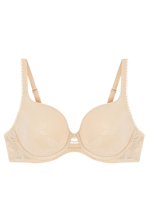 Triumph 10205990 Wild Rose Sensation WP Biustonosz usztywniany, 00NZ-nude beige