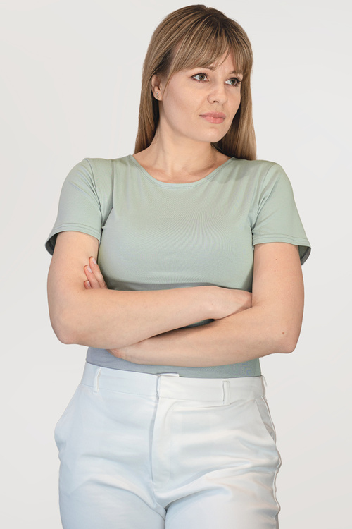 Babell Carla Koszulka klasyczna, mięta