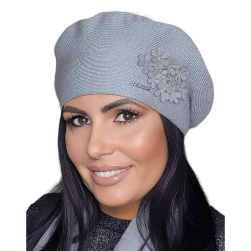 Kamea Feba Nakrycie głowy beret, szary