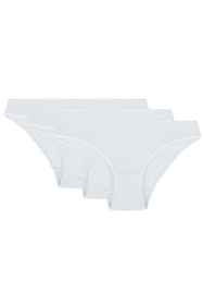 Vivisence 4003 3-pack Majtki figi, biały