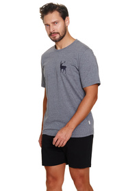 Doctor Nap PMB.7235 Nocna piżama, dark grey