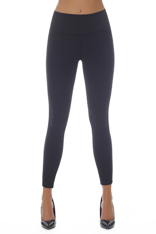 Bas Bleu Leryn Legginsy klasyczne, black-silver