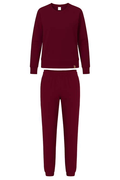 Vivisence 9204kmpl Komplet bluza+spodnie, bordowy