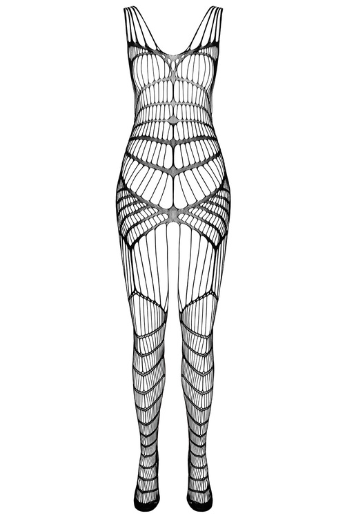 Passion BS102 Body bodystocking, black