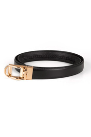 Vivisence P0005 Pasek skórzany, black