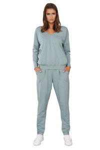Italian Fashion Karina dł.r. dł.sp. Dres homewear, mięta