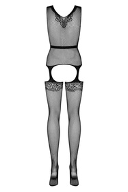 Obsessive Bodystocking F217 Body bodystocking, czarny