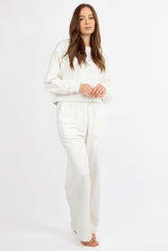 Dkaren DK-K-B23 Komplet bluza+spodnie, ecru