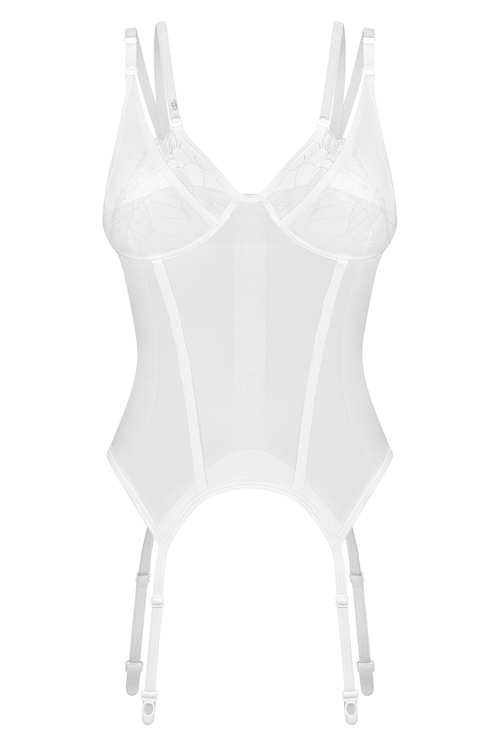 Obsessive Arrowel corset Gorset sexy, white