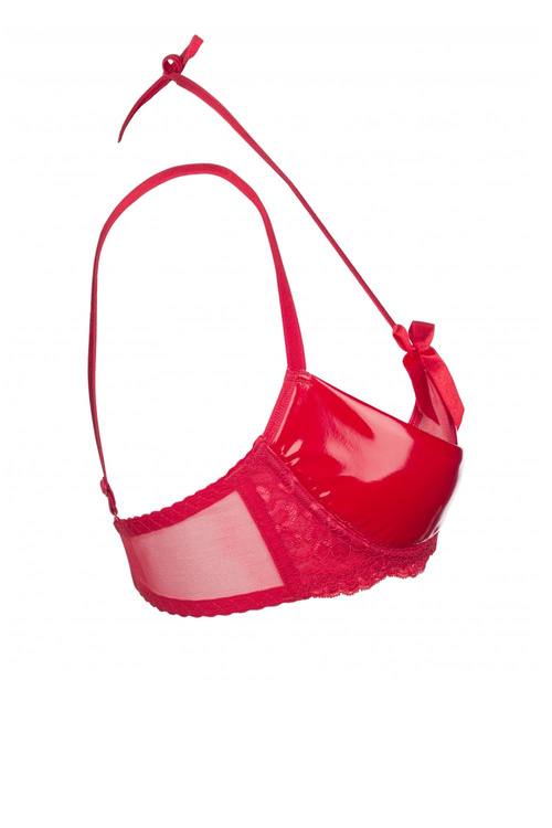 Axami V-6481 Rouge Biustonosz półbiustonosz, czerwony