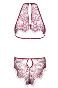 Beauty Night Jordana teddy BN6570 Боді сексуальні, бордовий