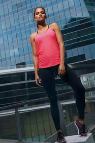 Reviver L9019/0 Legginsy fitness, czarny
