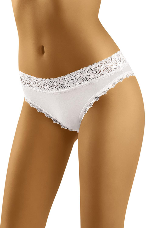 Wol-Bar Soft Lovely 3-pak Majtki figi, biały