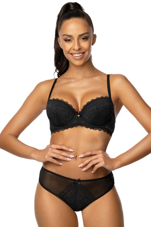 Mat 0198/11/1 Estelle Biustonosz push-up, czarny