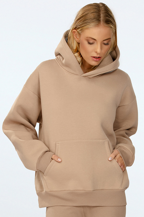 Dkaren Oseye-Kpl Komplet legginsy + bluza, cappuccino